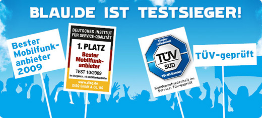 Prepaid Internet blau.de